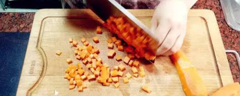 胡萝卜怎么切 胡萝卜怎么切菱形片