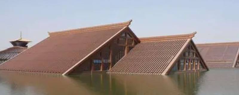 广富林的房子为啥建在水里 广富林遗址公园为什么在水下