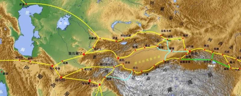 古丝绸之路分为 古丝绸之路分为哪两种