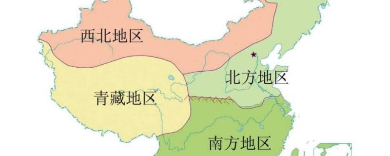 四大地区是哪四大地区（四大地区范围）