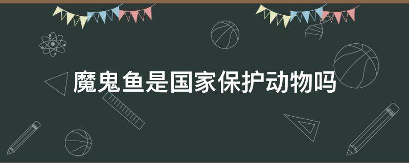 魔鬼鱼是国家保护动物吗（魔鬼鱼是国家保护动物吗?）