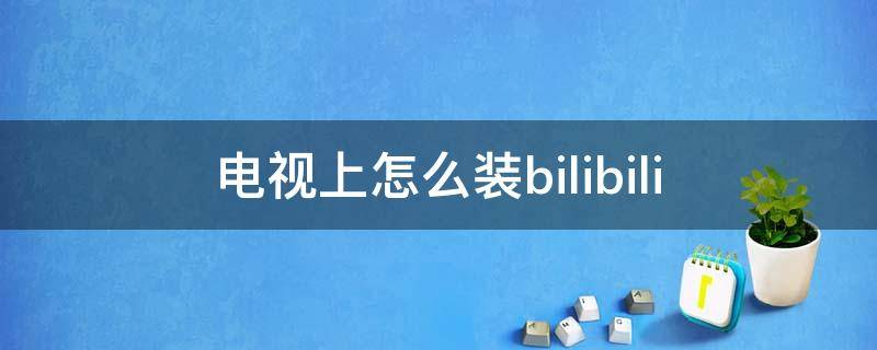 电视上怎么装bilibili（电视上怎么装bilibili无需U盘）