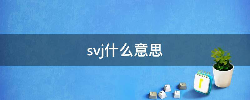 svj什么意思（sj什么意思?）