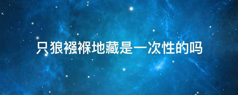 只狼襁褓地藏是一次性的吗 只狼用了襁褓地藏是永久多复活一次