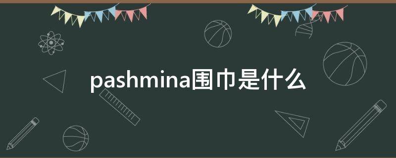 pashmina围巾是什么 100%pashmina围巾