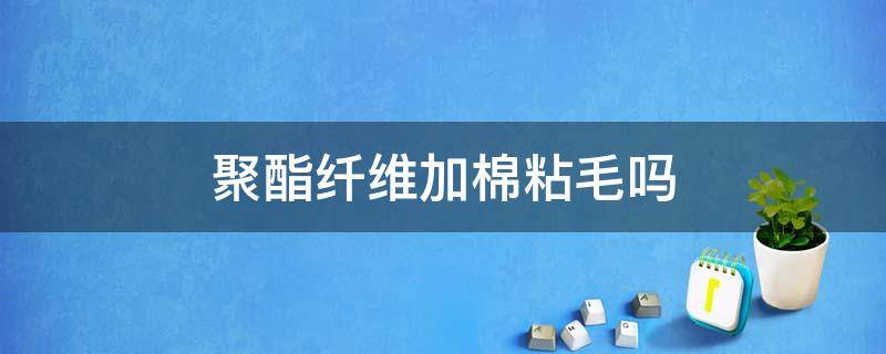 聚酯纤维加棉粘毛吗 聚酯纤维的布料粘毛吗