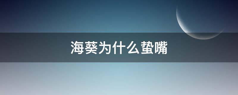 海葵为什么蛰嘴（被海葵蛰了有潜伏期吗）