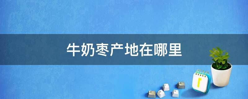 牛奶枣产地在哪里 牛奶枣生产地