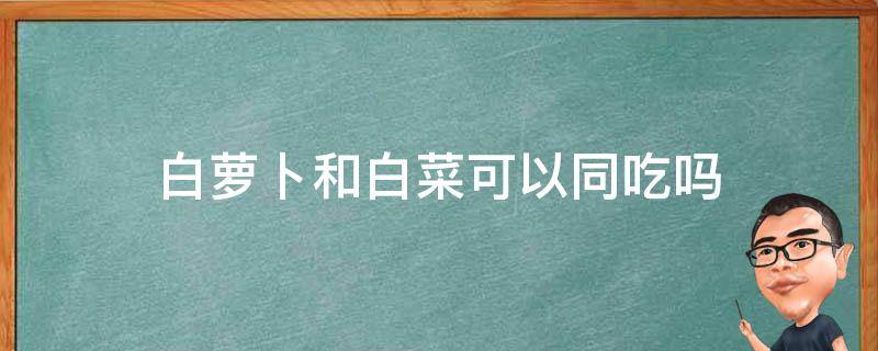 白萝卜和白菜可以同吃吗（白萝卜和大白菜能同吃吗）