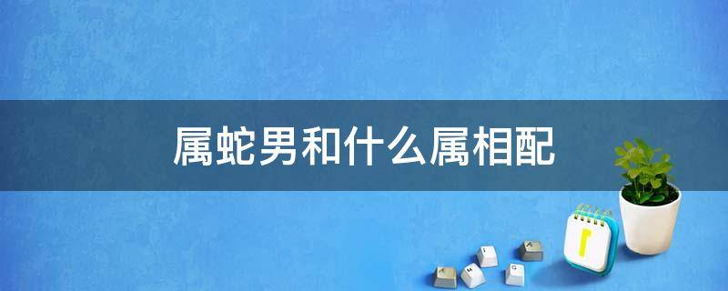 属蛇男和什么属相配 属蛇男和什么属相最配