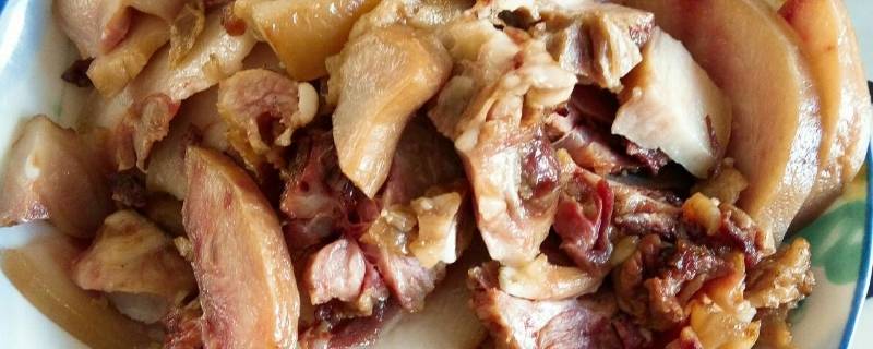 咸猪头肉怎么做好吃 咸猪头肉的做法