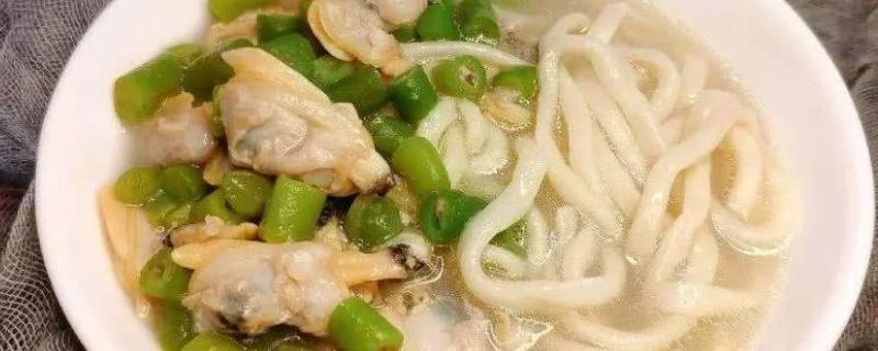 蚬子面的做法（大连蚬子面的做法）