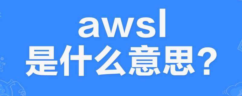 awsl是什么意思？ AWSL是什么意思?