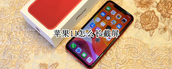 苹果11怎么长截屏（苹果11怎么长截屏聊天记录）