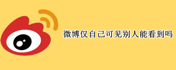 微博仅自己可见别人能看到吗（微博设置仅自己可见别人能看到吗）