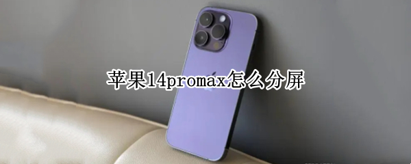 苹果14promax怎么分屏（苹果12promax如何分屏）