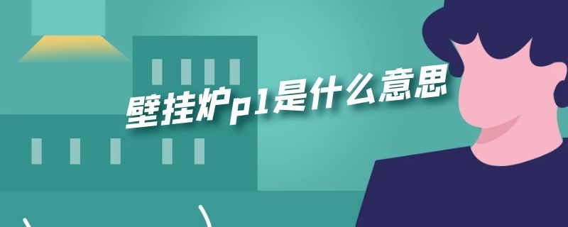 壁挂炉p1是什么意思 haydn壁挂炉p1是什么意思