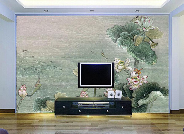 硅藻泥电视背景墙的优势解析（硅藻泥电视背景墙现代简约）