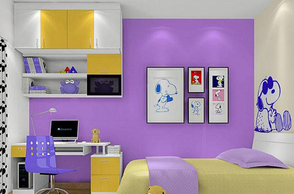 紫色房间的配色技巧（紫色房间的配色技巧是什么）