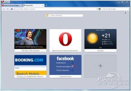 Opera12个性化设计 定制你的互联网窗口!