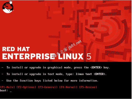 RedHat Linux 5安装手册