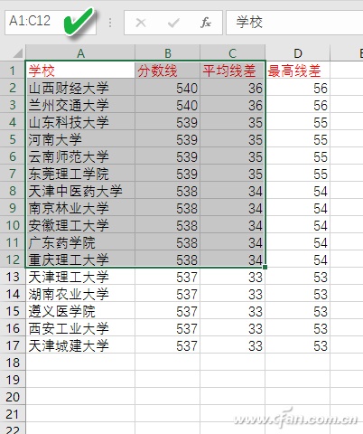 Excel选定小格11种技巧汇总