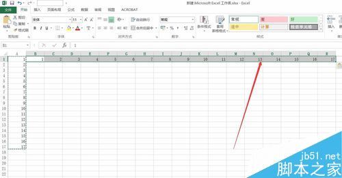 excel2016如何把纵向的数据变为横向?