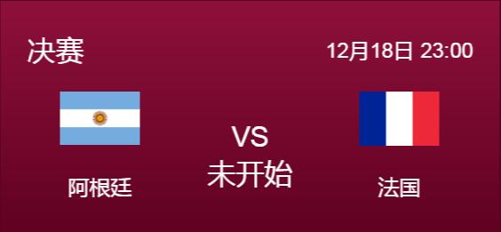 阿根廷vs法国几点开打比赛时间 2022卡塔尔世界杯决赛直播时间