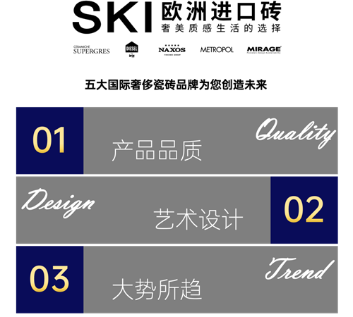 SKI欧洲进口砖全速前进，闪耀上海建博会