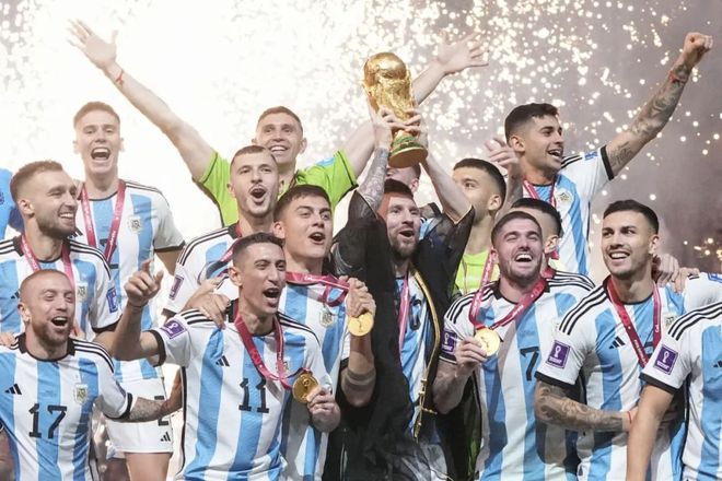 庆祝夺得世界杯冠军 阿根廷全国放假一天