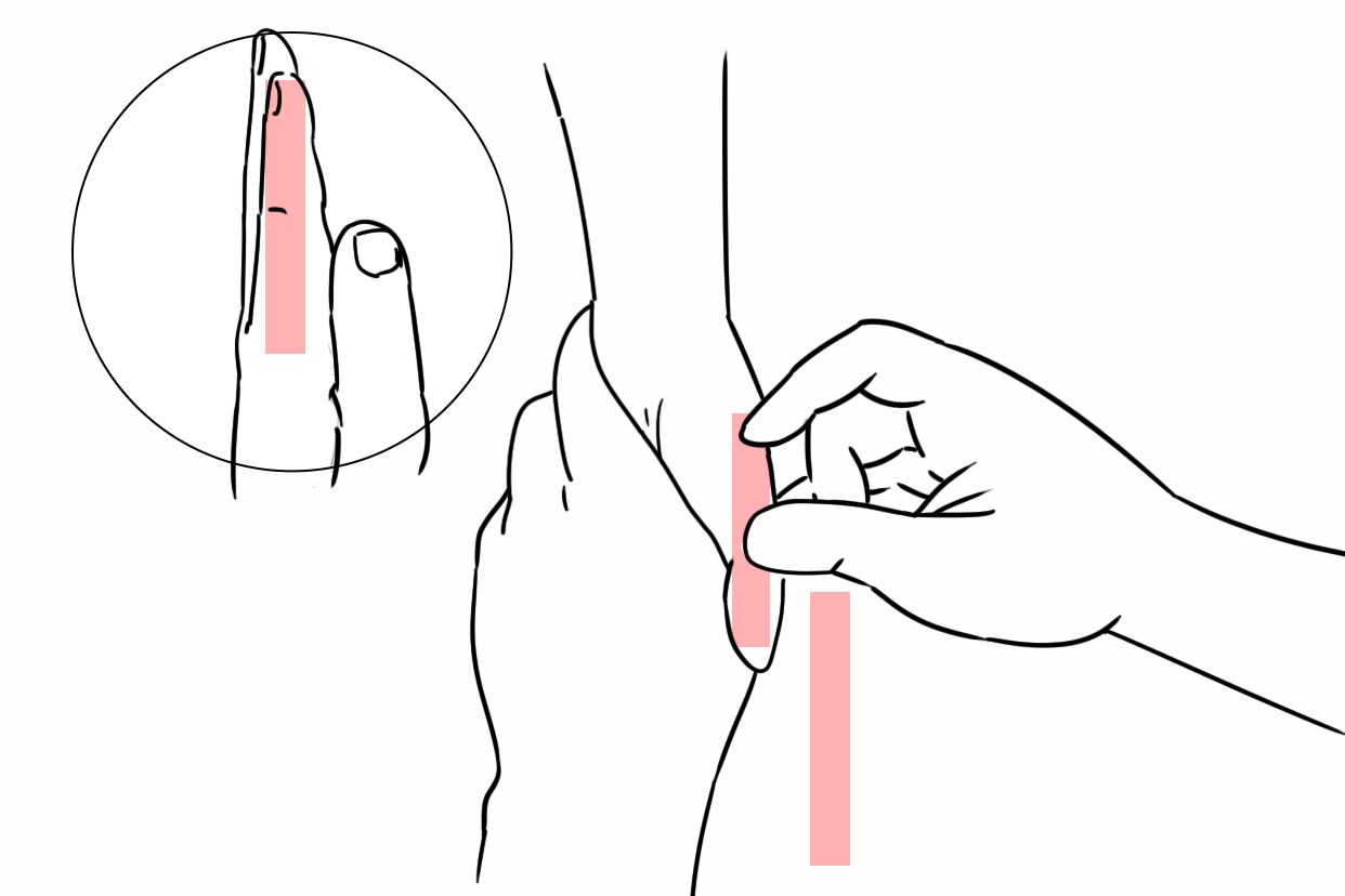 刮手指治便秘图解 刮手指治便秘的方法视频