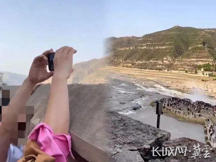 黄河壶口瀑布砌围墙防“偷窥”（黄河壶囗瀑布）