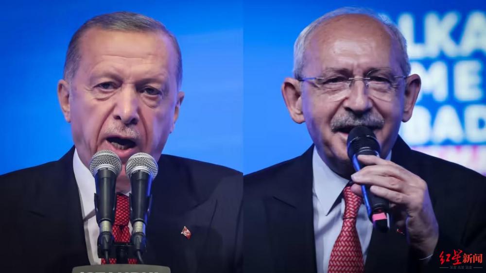 土耳其现任总统埃尔多安在总统选举第二轮投票中获胜