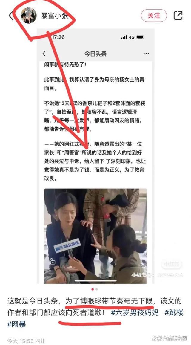 网暴“跳楼母亲”的人被深扒 疑似职业水军